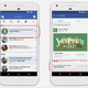 Facebook's ad feedback tool.